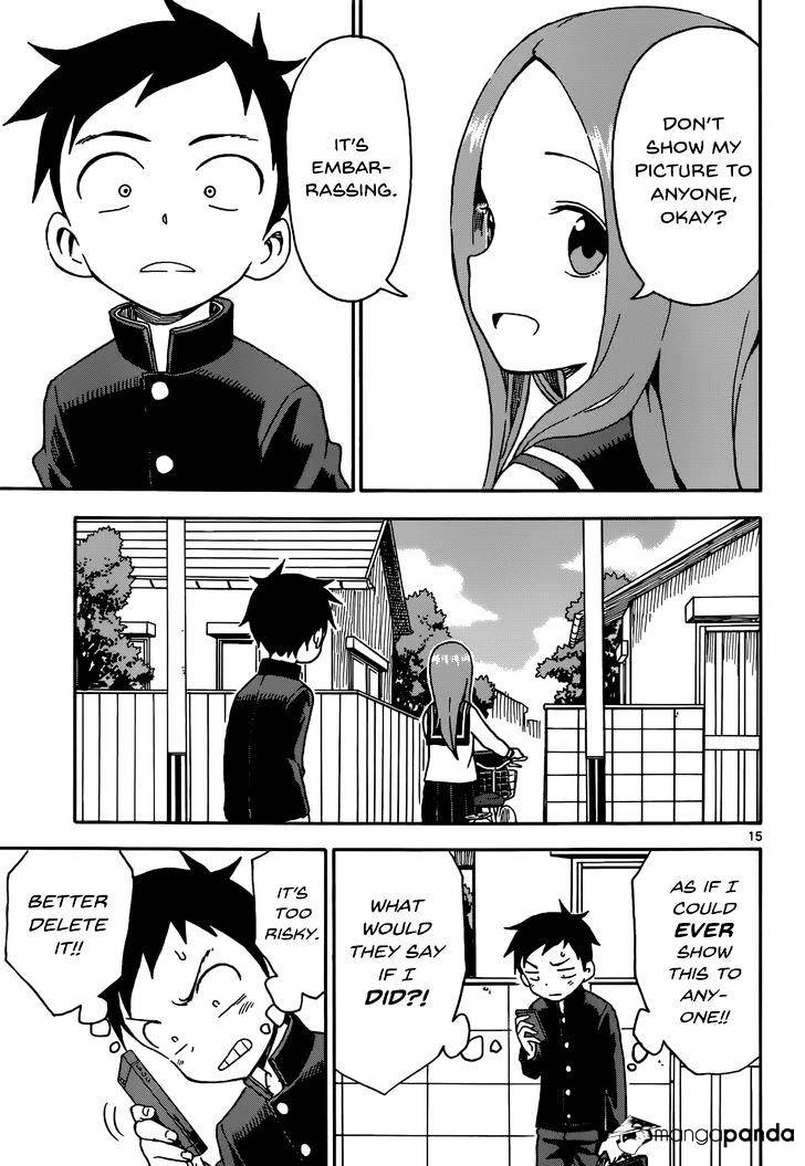 Karakai Jouzu No Takagi-San chapter 34 - page 15