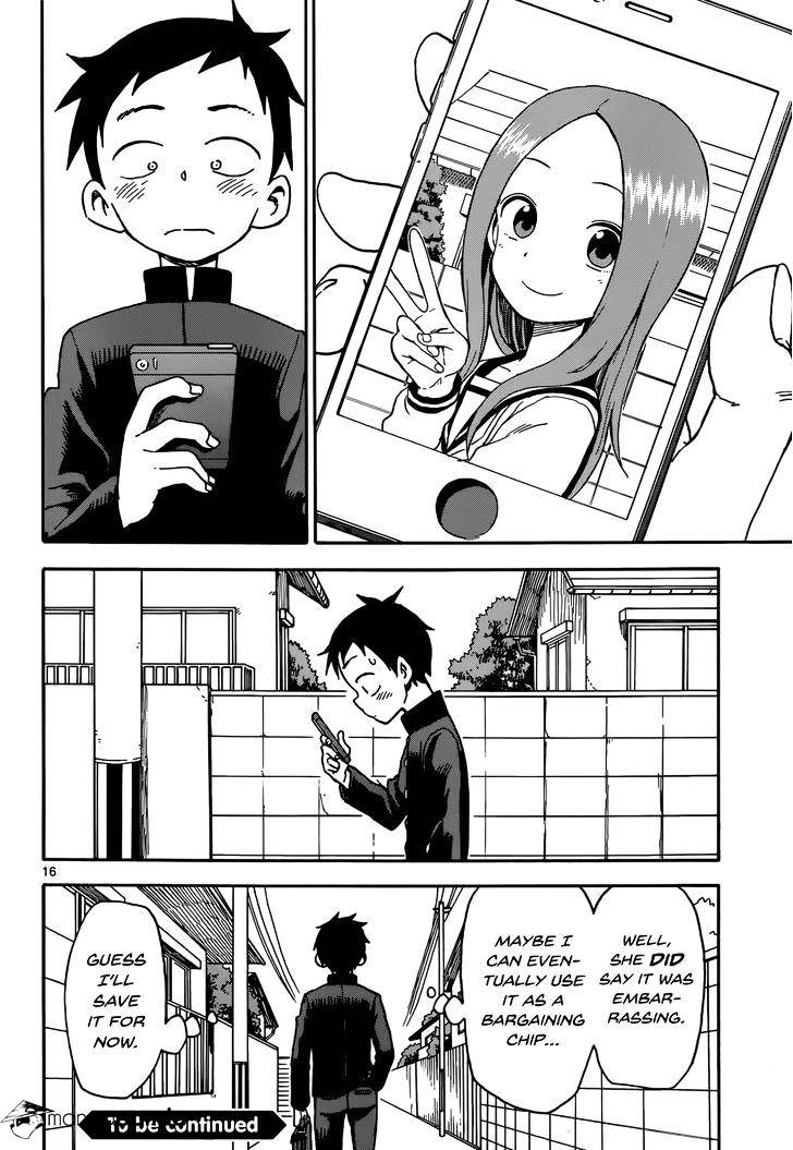 Karakai Jouzu No Takagi-San chapter 34 - page 16