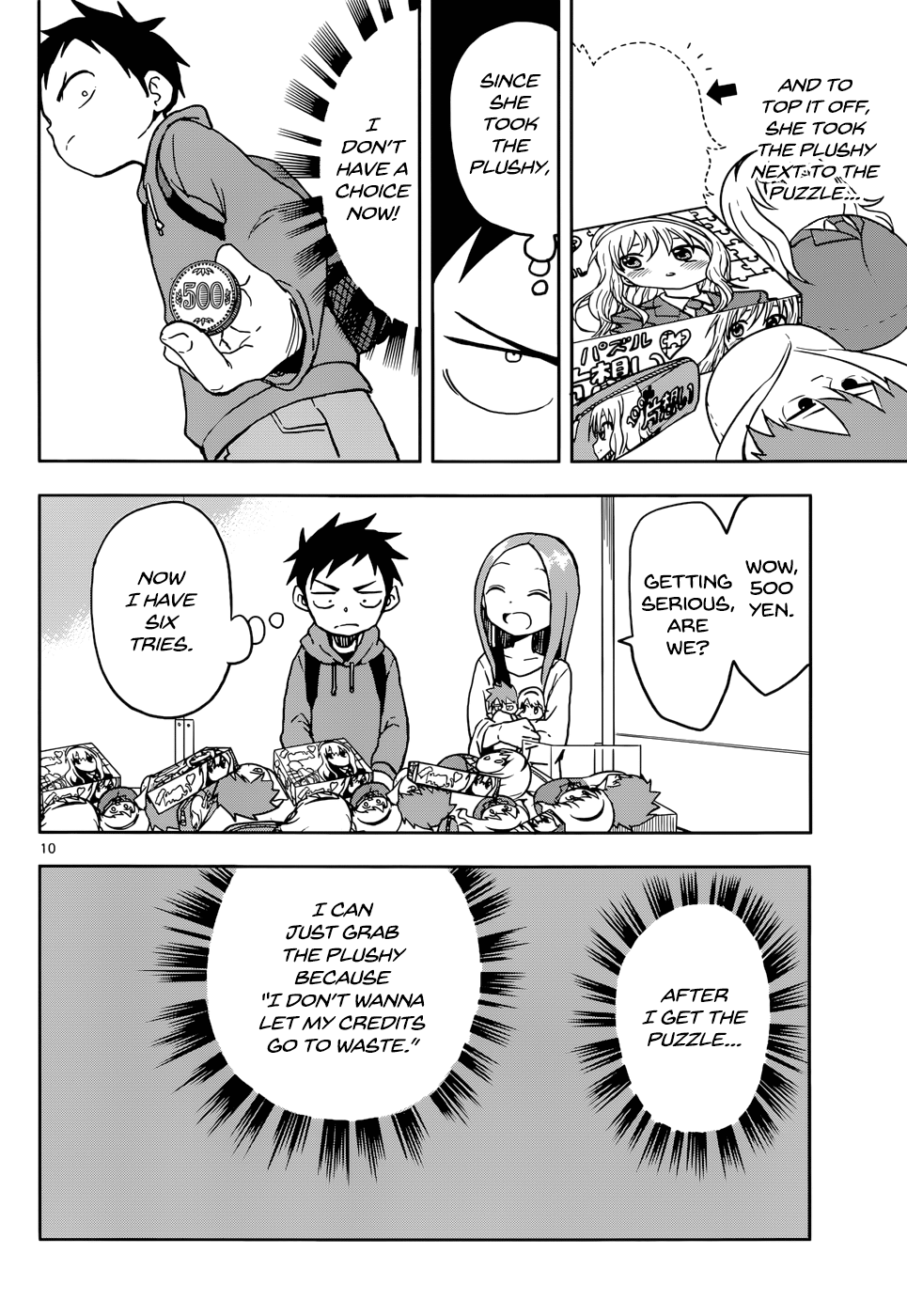 Karakai Jouzu No Takagi-San chapter 106 - page 10
