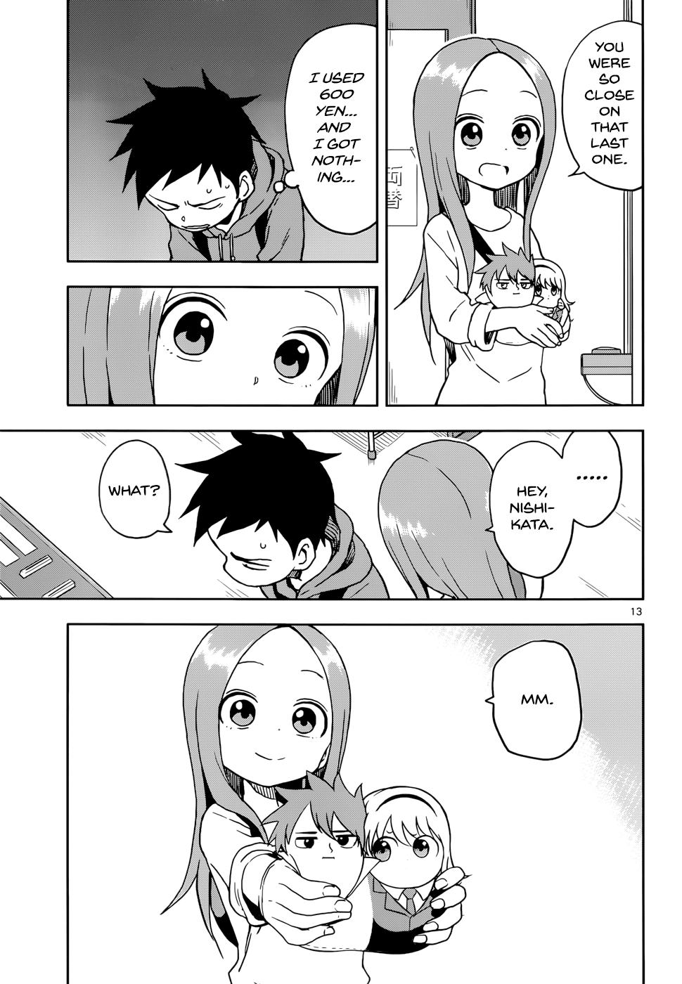 Karakai Jouzu No Takagi-San chapter 106 - page 13