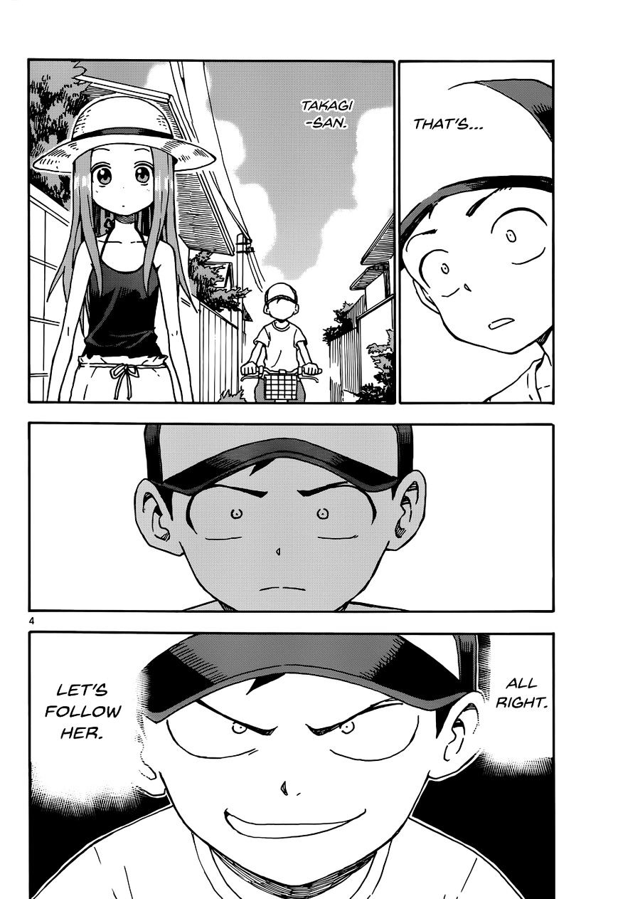 Karakai Jouzu No Takagi-San chapter 35 - page 4