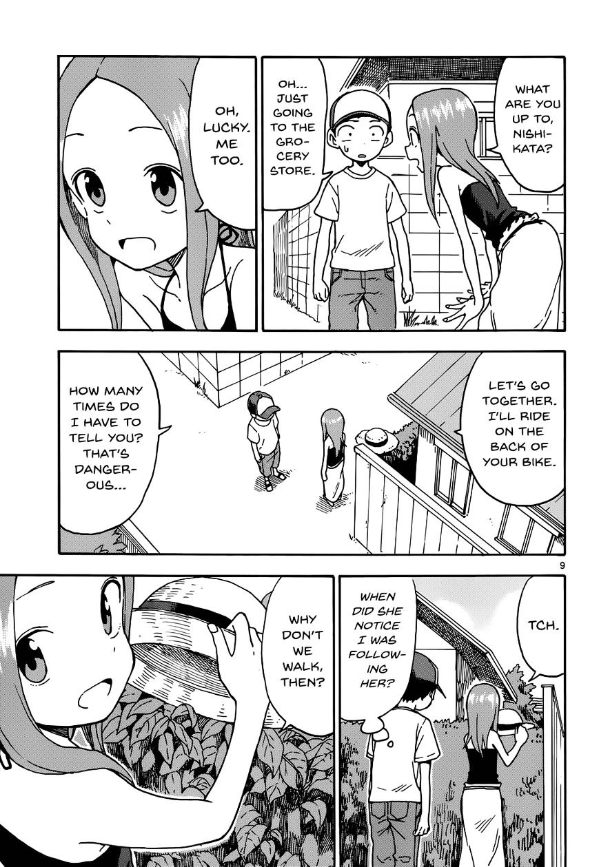 Karakai Jouzu No Takagi-San chapter 35 - page 9