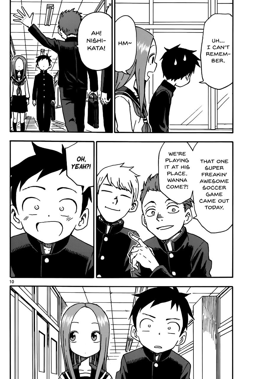 Karakai Jouzu No Takagi-San chapter 36 - page 10