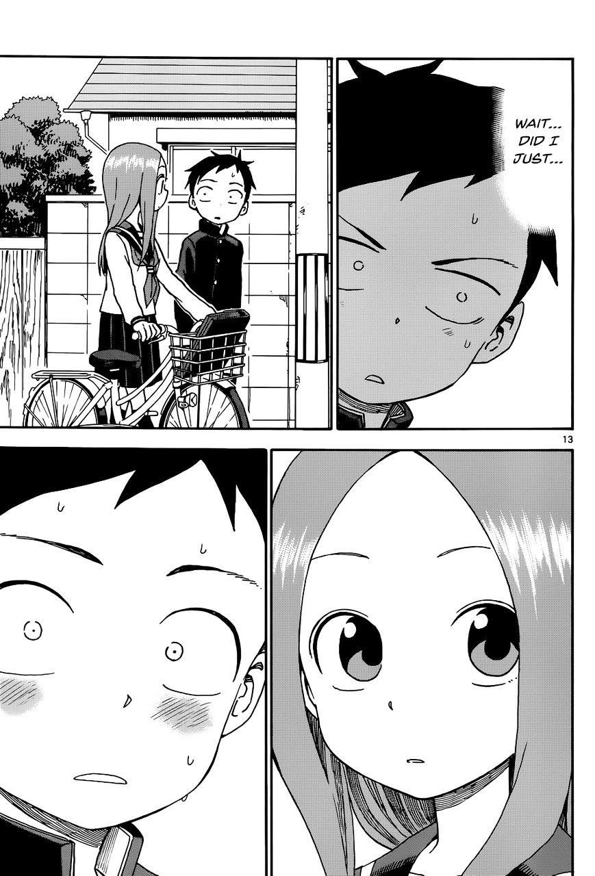 Karakai Jouzu No Takagi-San chapter 36 - page 13