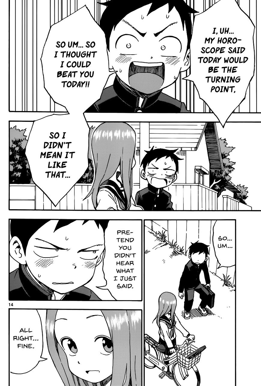 Karakai Jouzu No Takagi-San chapter 36 - page 14