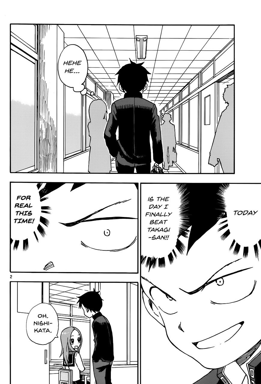 Karakai Jouzu No Takagi-San chapter 36 - page 2