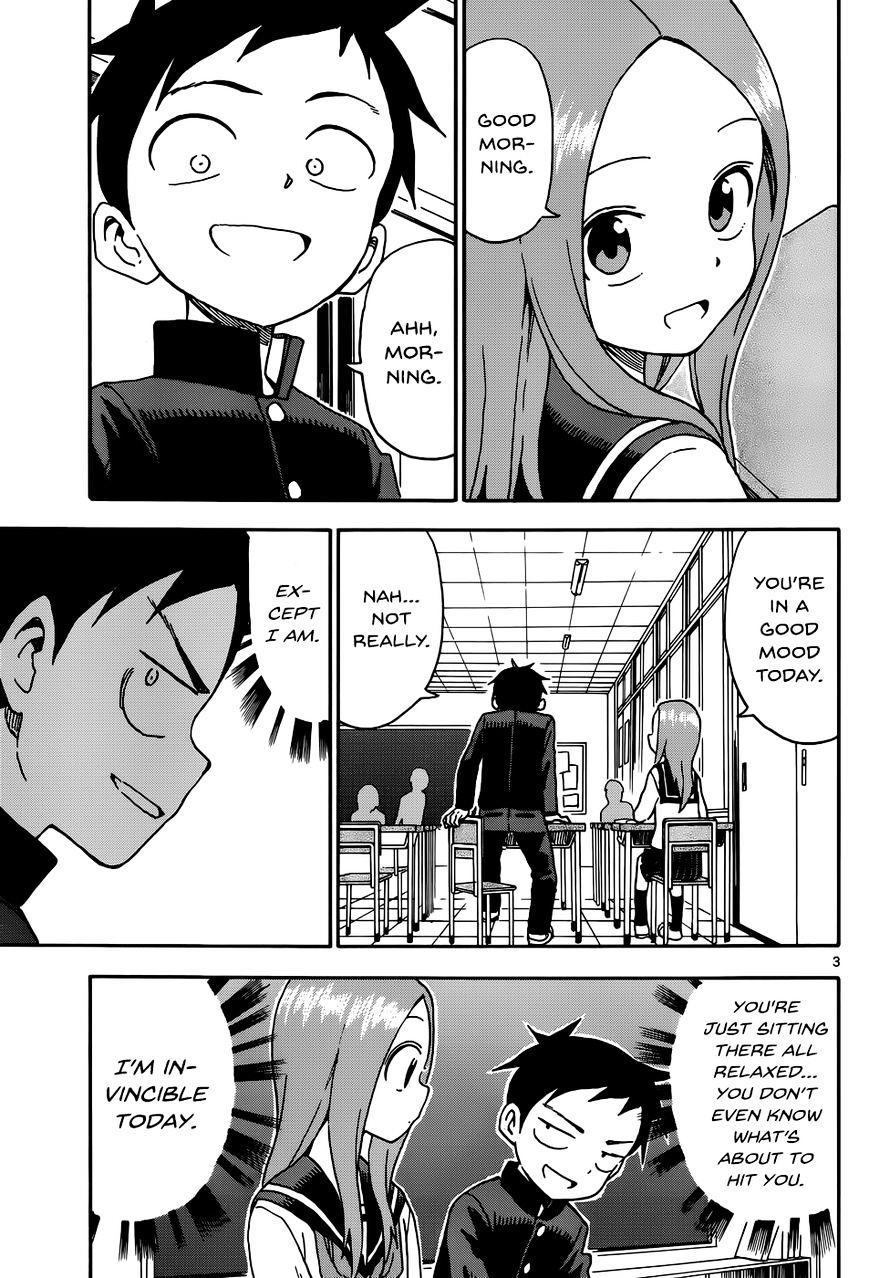 Karakai Jouzu No Takagi-San chapter 36 - page 3