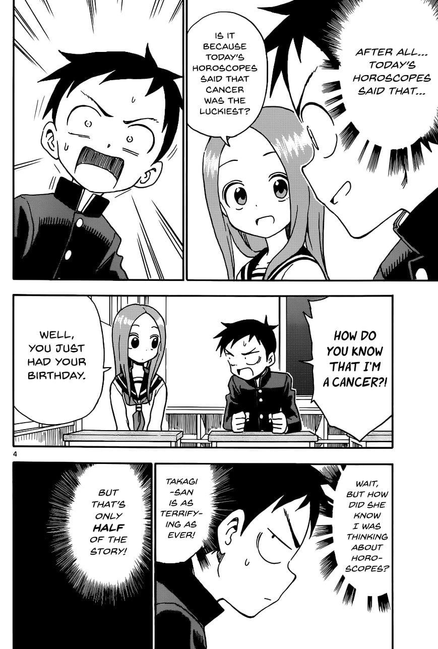 Karakai Jouzu No Takagi-San chapter 36 - page 4