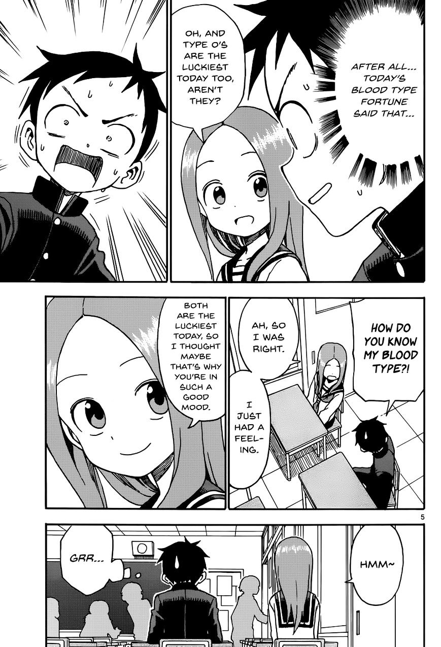 Karakai Jouzu No Takagi-San chapter 36 - page 5