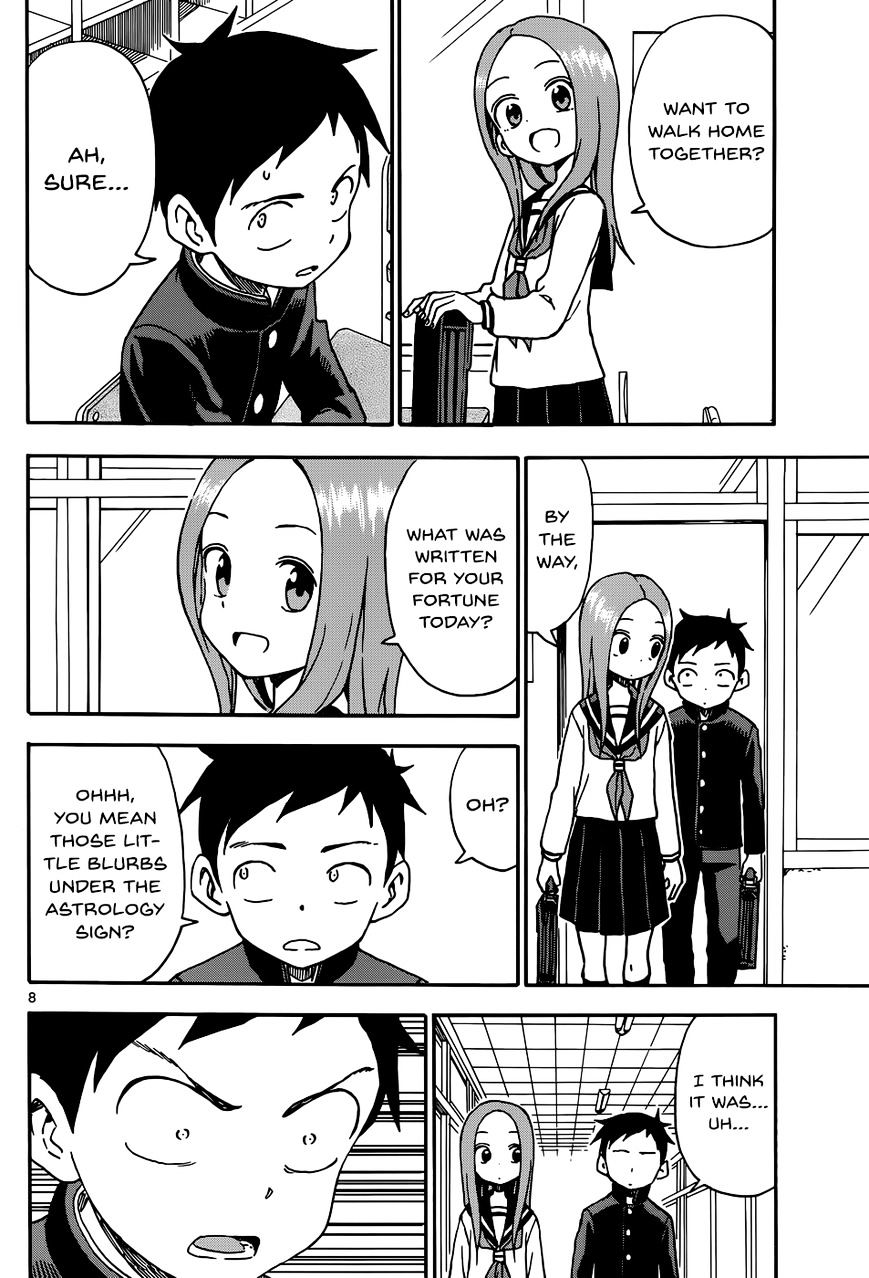 Karakai Jouzu No Takagi-San chapter 36 - page 8
