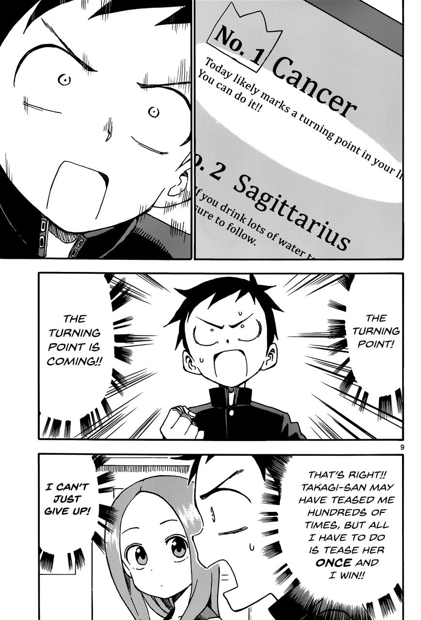 Karakai Jouzu No Takagi-San chapter 36 - page 9