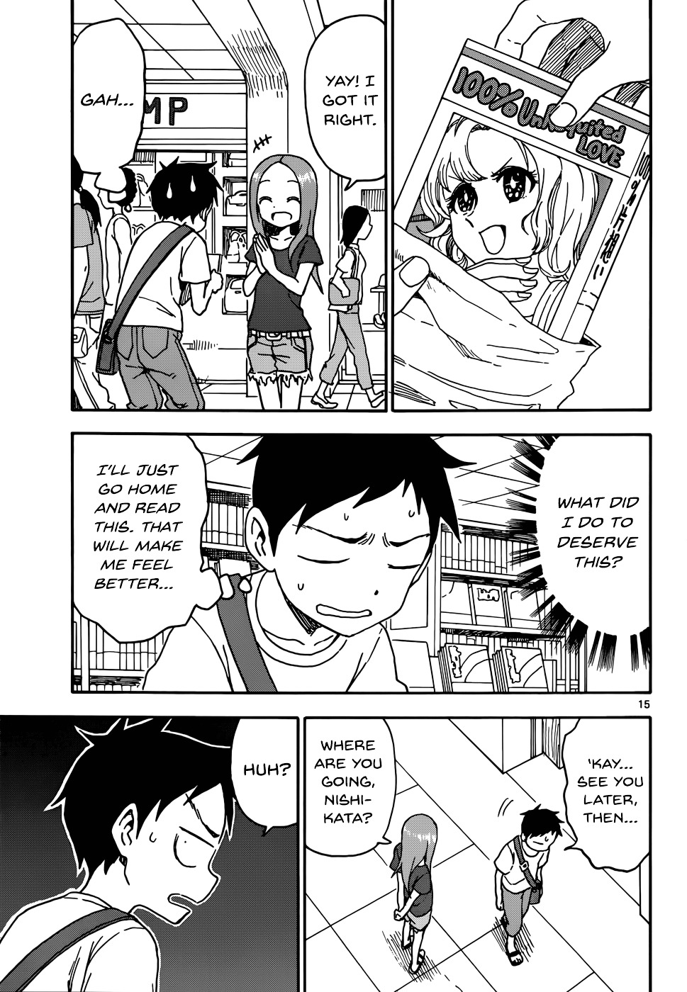 Karakai Jouzu No Takagi-San chapter 37 - page 16