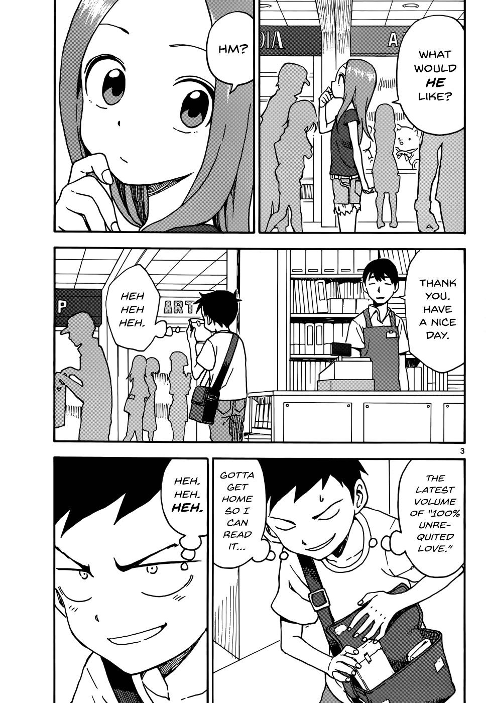 Karakai Jouzu No Takagi-San chapter 37 - page 4