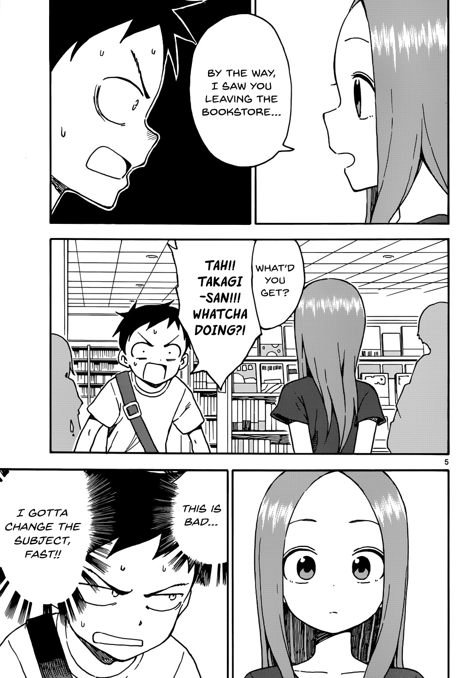 Karakai Jouzu No Takagi-San chapter 37 - page 6