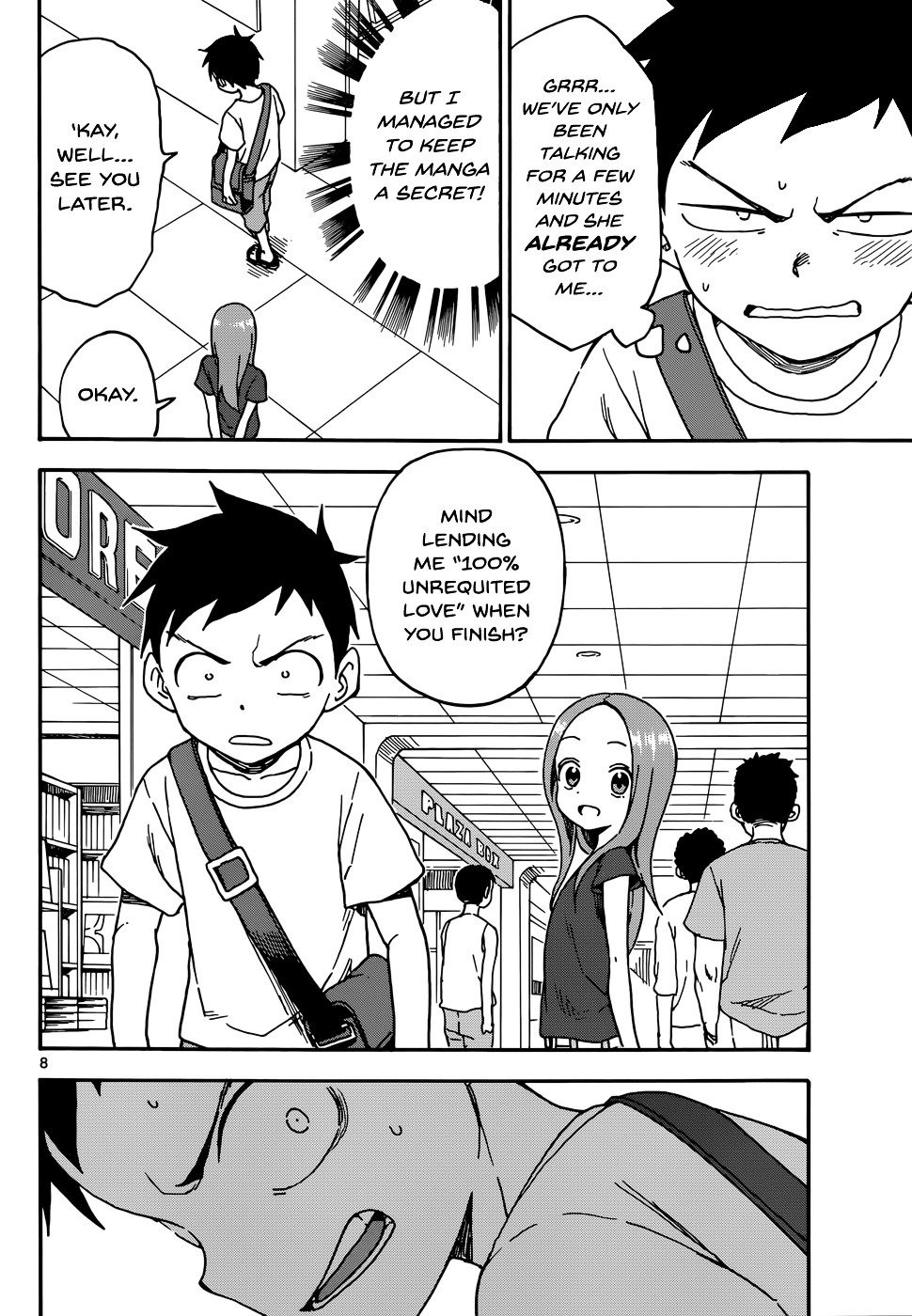 Karakai Jouzu No Takagi-San chapter 37 - page 9