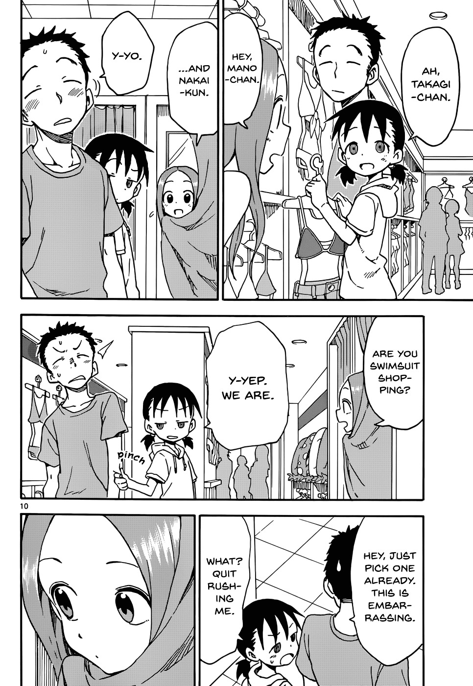 Karakai Jouzu No Takagi-San chapter 38 - page 10
