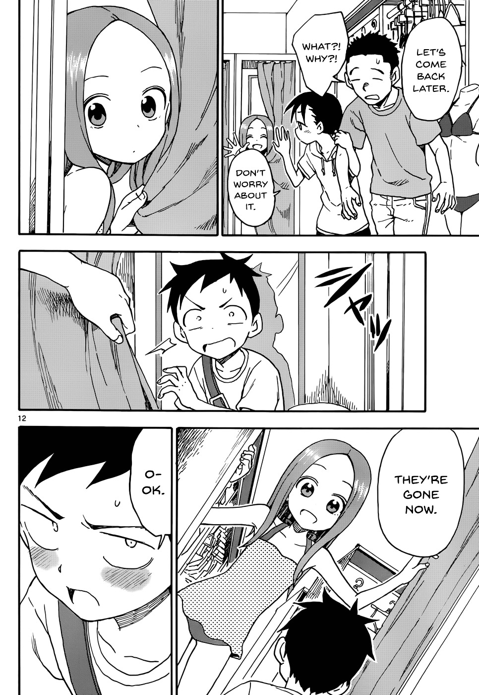 Karakai Jouzu No Takagi-San chapter 38 - page 12
