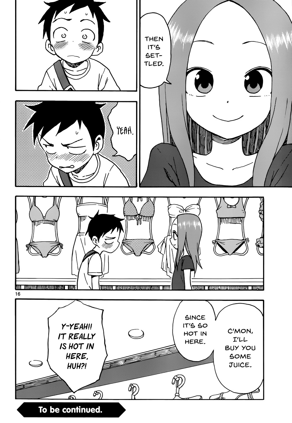 Karakai Jouzu No Takagi-San chapter 38 - page 16