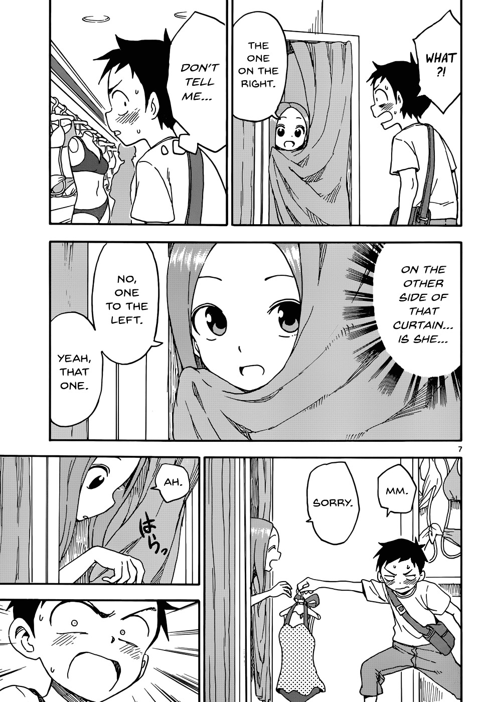 Karakai Jouzu No Takagi-San chapter 38 - page 7