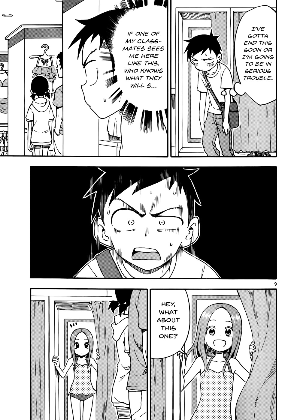 Karakai Jouzu No Takagi-San chapter 38 - page 9