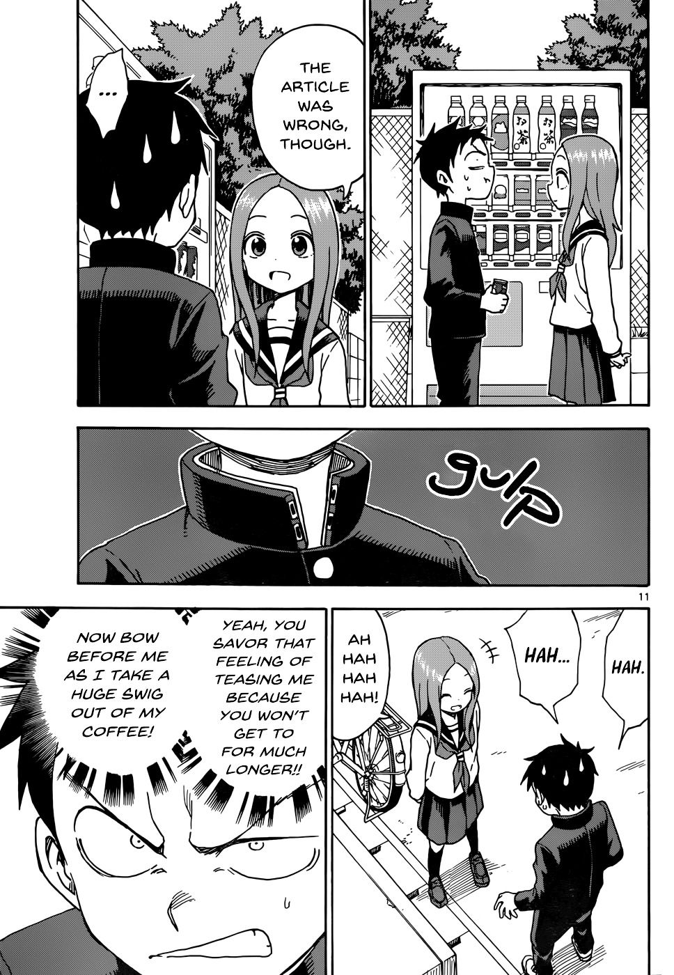 Karakai Jouzu No Takagi-San chapter 39 - page 11