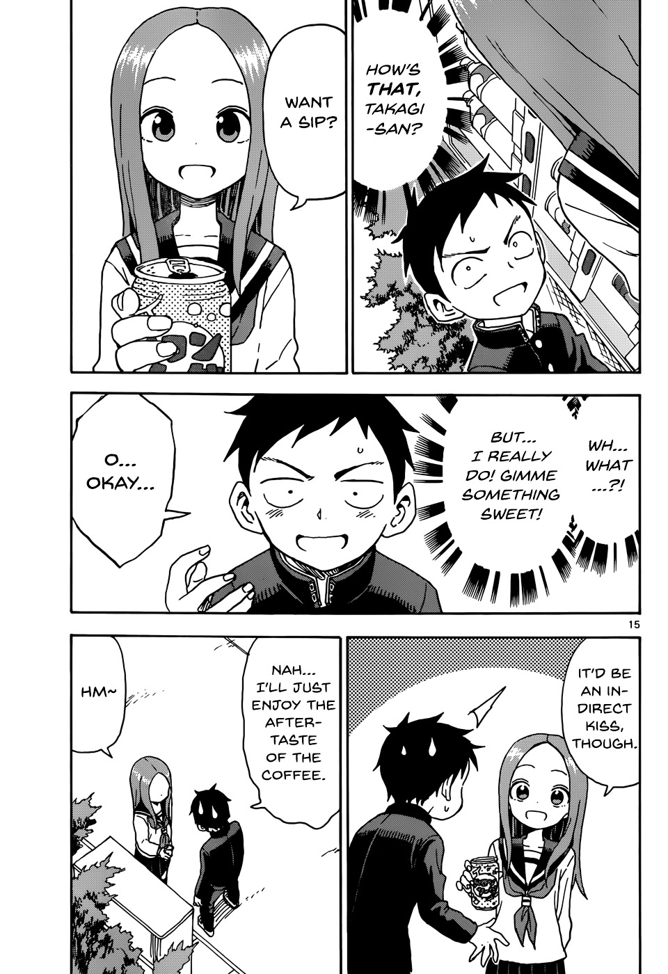 Karakai Jouzu No Takagi-San chapter 39 - page 15