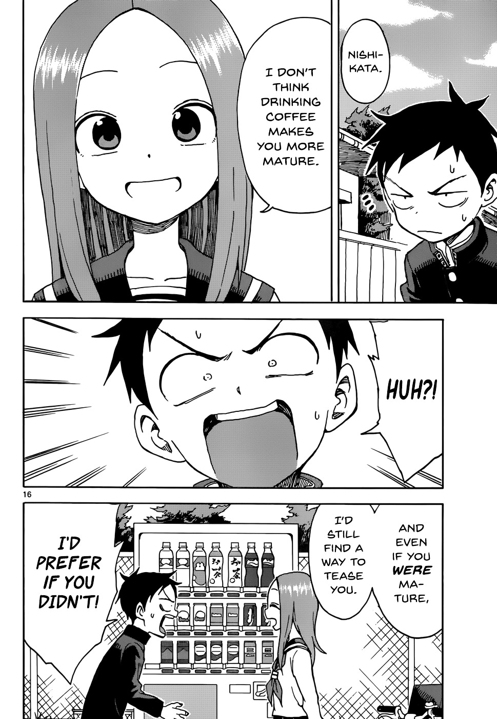 Karakai Jouzu No Takagi-San chapter 39 - page 16