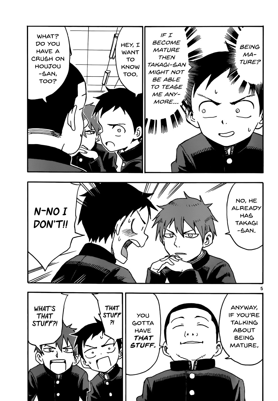 Karakai Jouzu No Takagi-San chapter 39 - page 5
