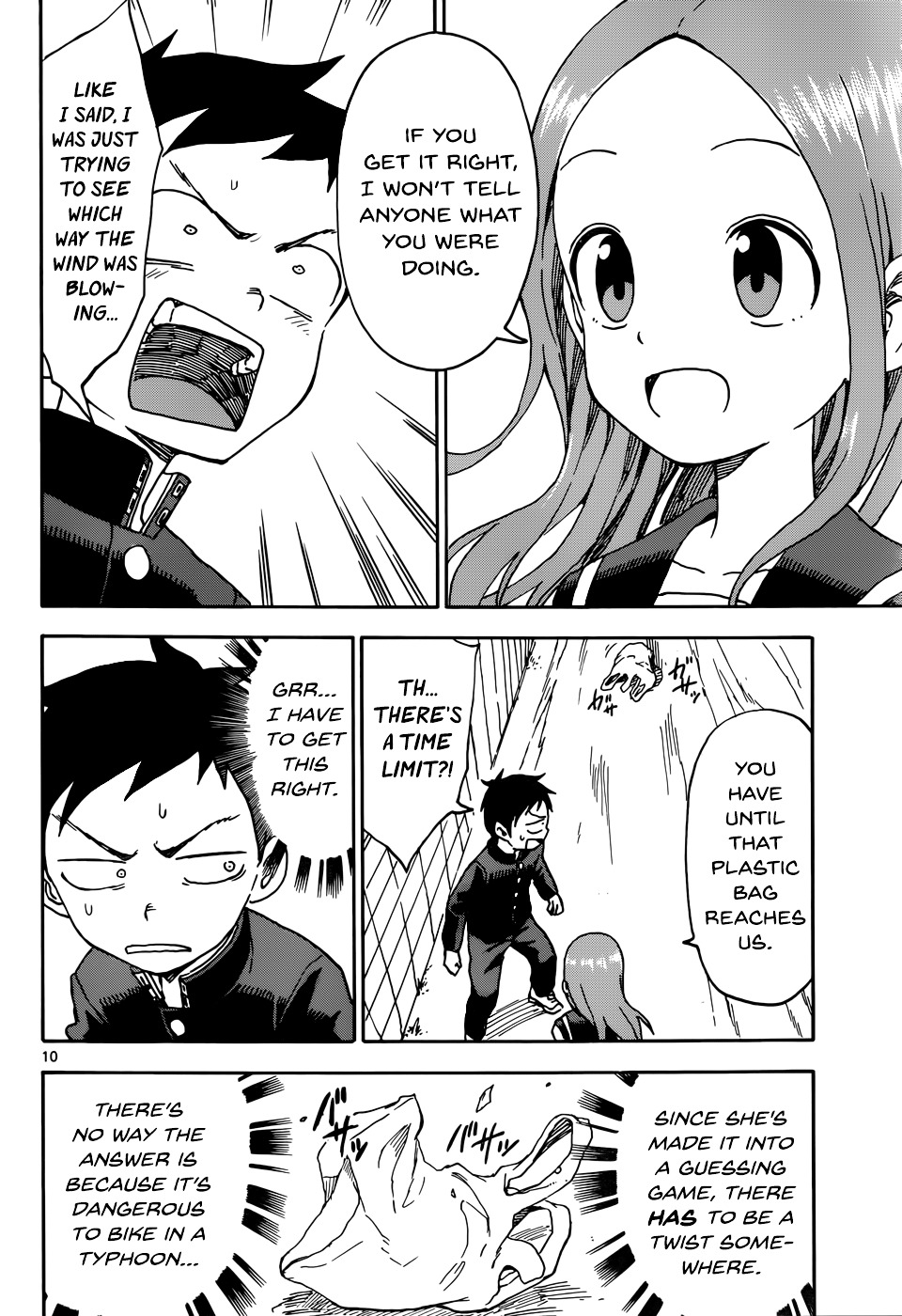 Karakai Jouzu No Takagi-San chapter 40 - page 10