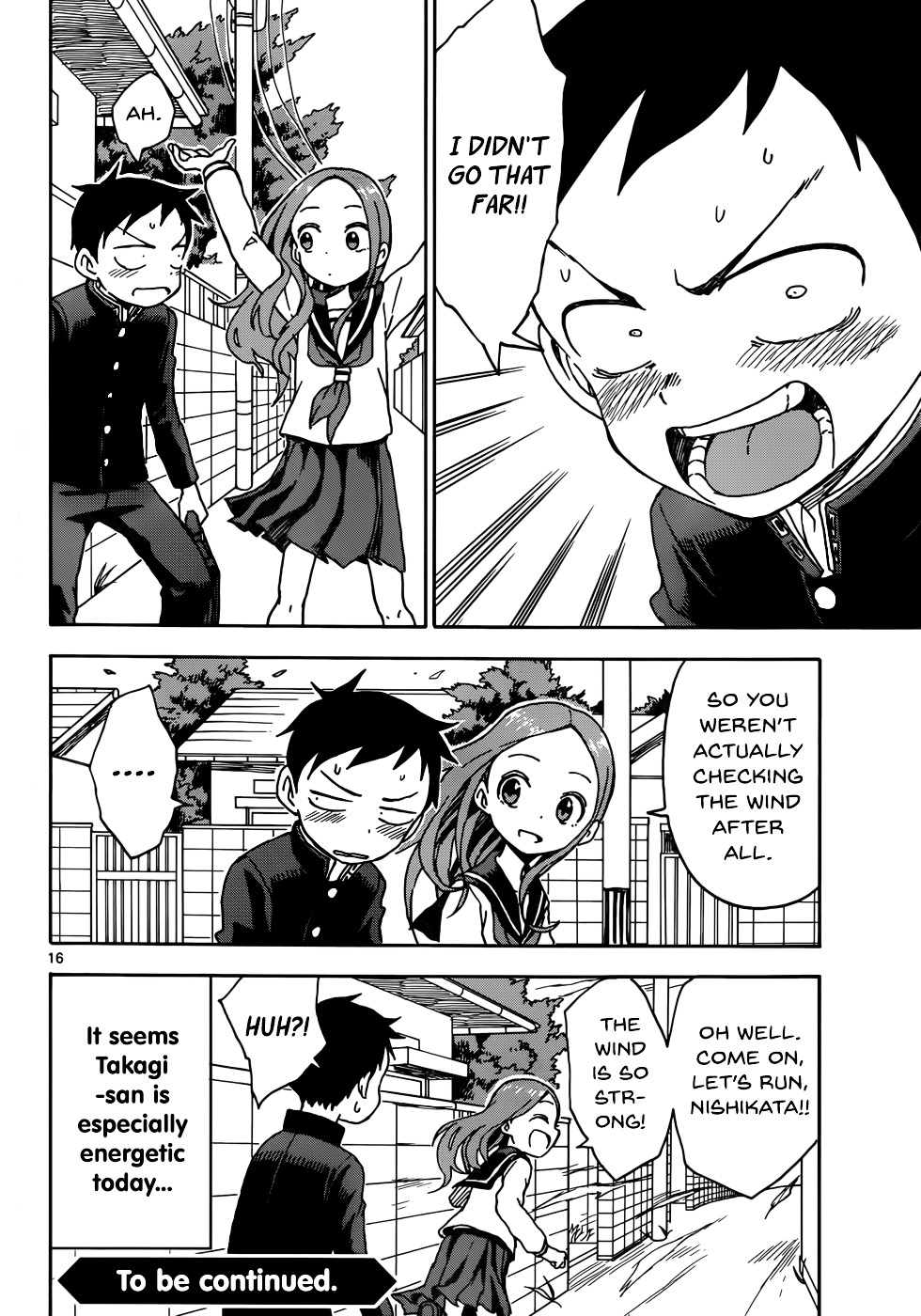 Karakai Jouzu No Takagi-San chapter 40 - page 16
