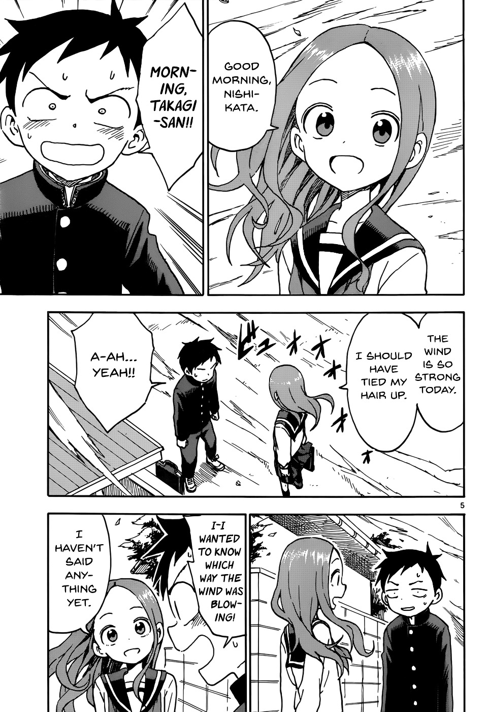 Karakai Jouzu No Takagi-San chapter 40 - page 5