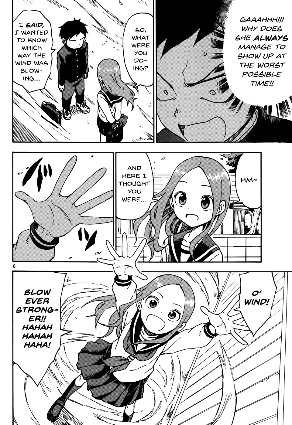 Karakai Jouzu No Takagi-San chapter 40 - page 6