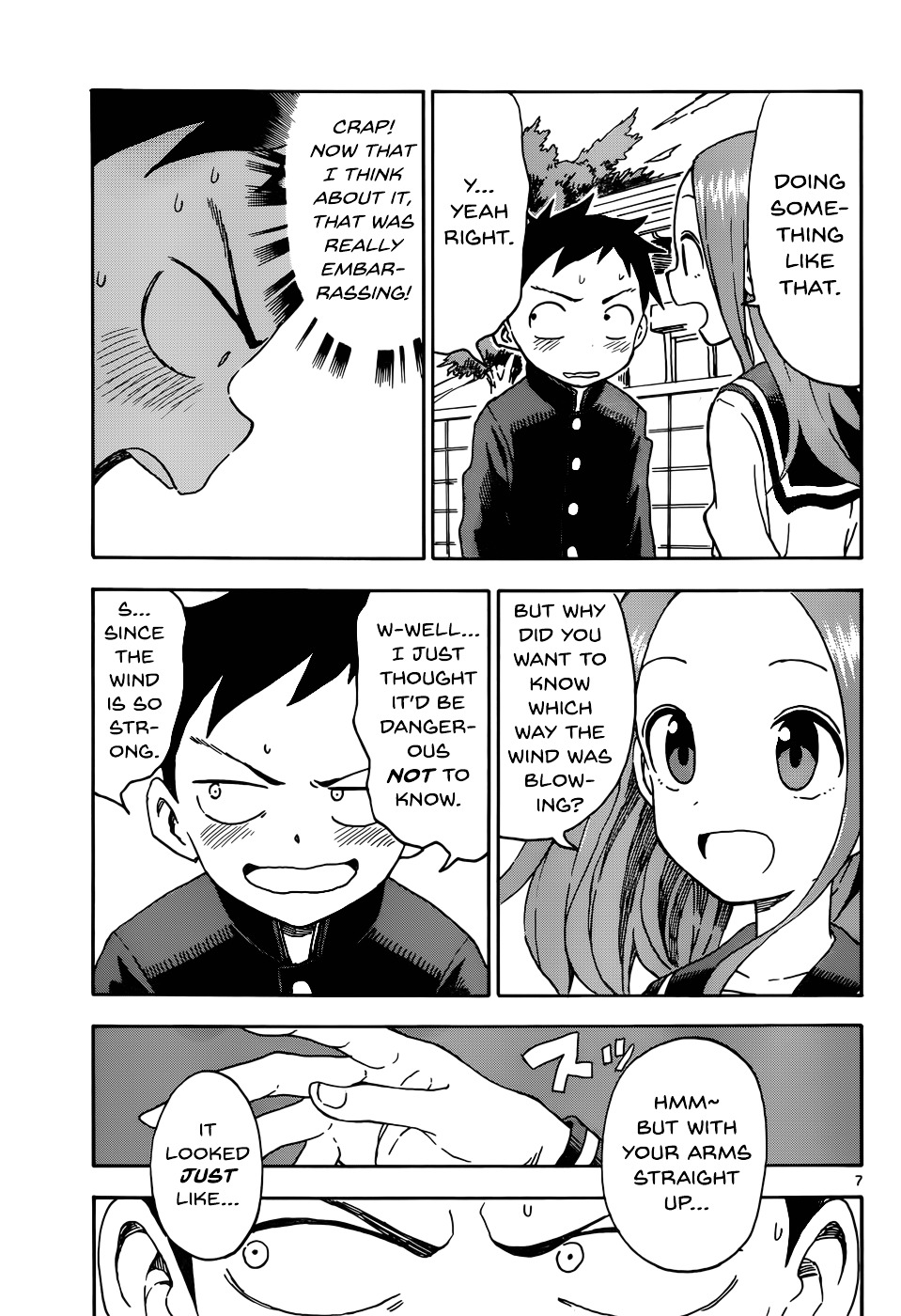 Karakai Jouzu No Takagi-San chapter 40 - page 7