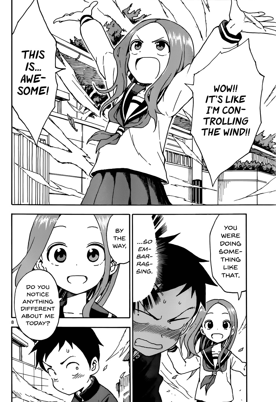 Karakai Jouzu No Takagi-San chapter 40 - page 8