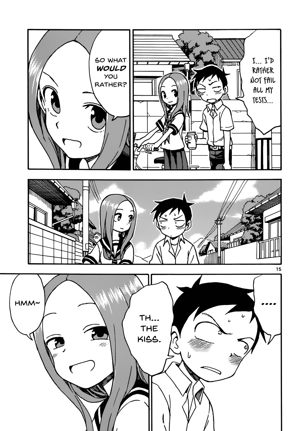 Karakai Jouzu No Takagi-San chapter 41 - page 15
