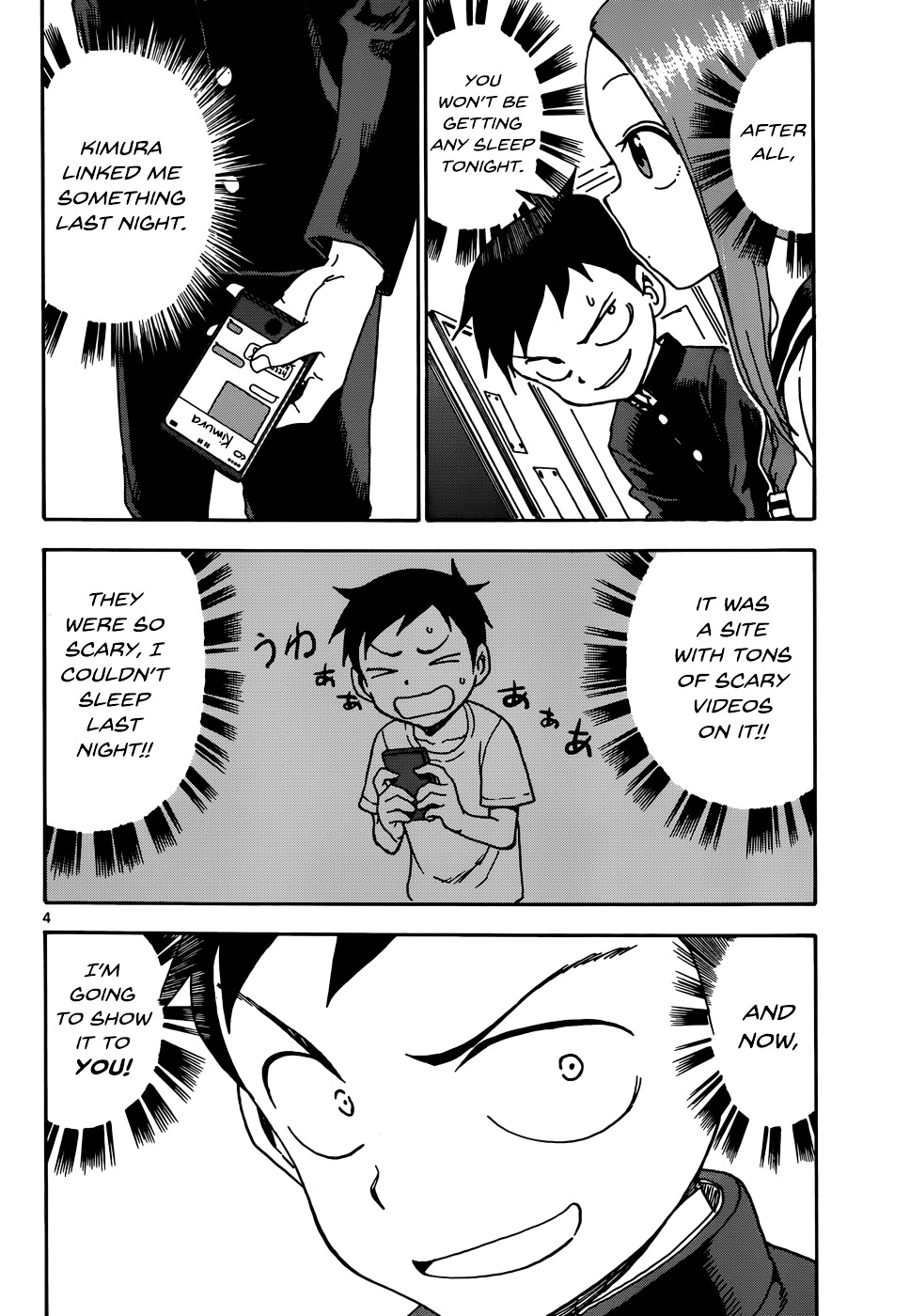 Karakai Jouzu No Takagi-San chapter 42 - page 4