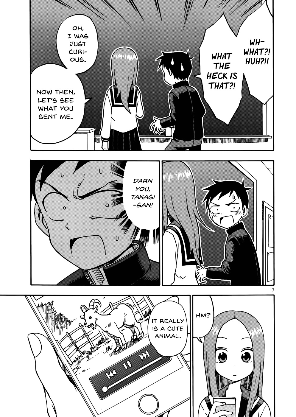 Karakai Jouzu No Takagi-San chapter 42 - page 7