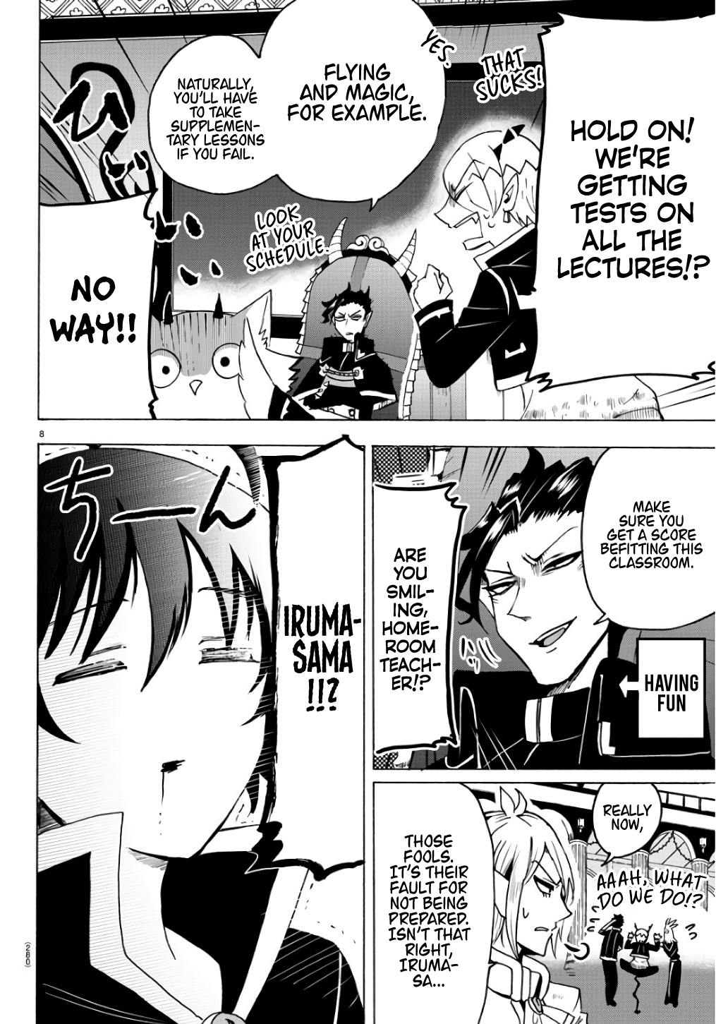Mairimashita! Iruma-kun chapter 61 - page 8