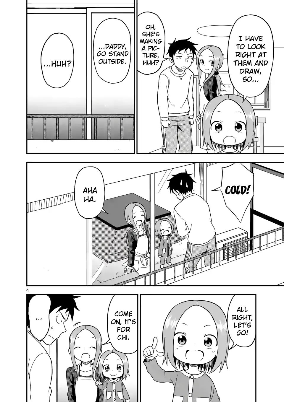 Karakai Jouzu no (Moto) Takagi-san chapter 73 - page 4