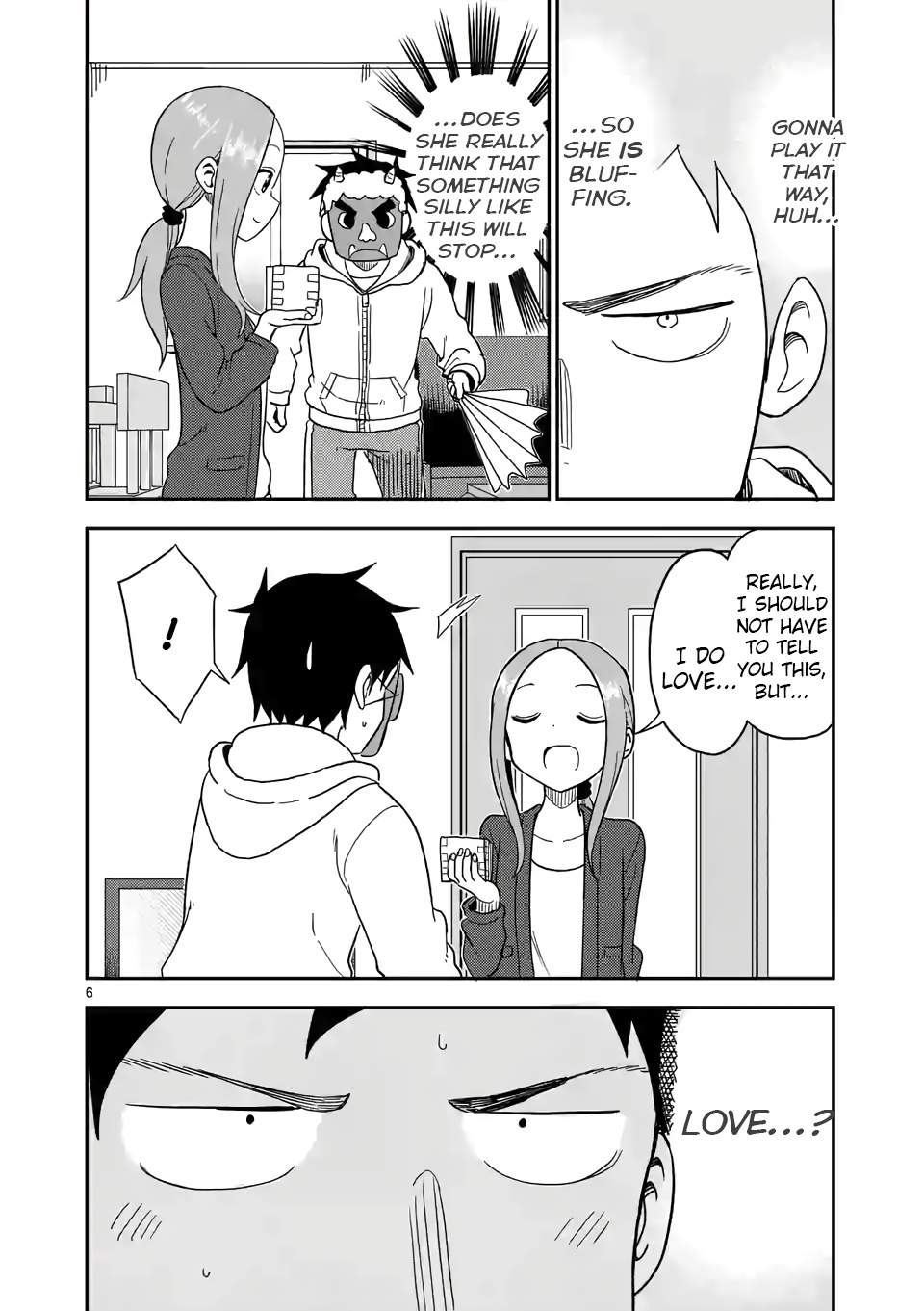 Karakai Jouzu no (Moto) Takagi-san chapter 74 - page 6
