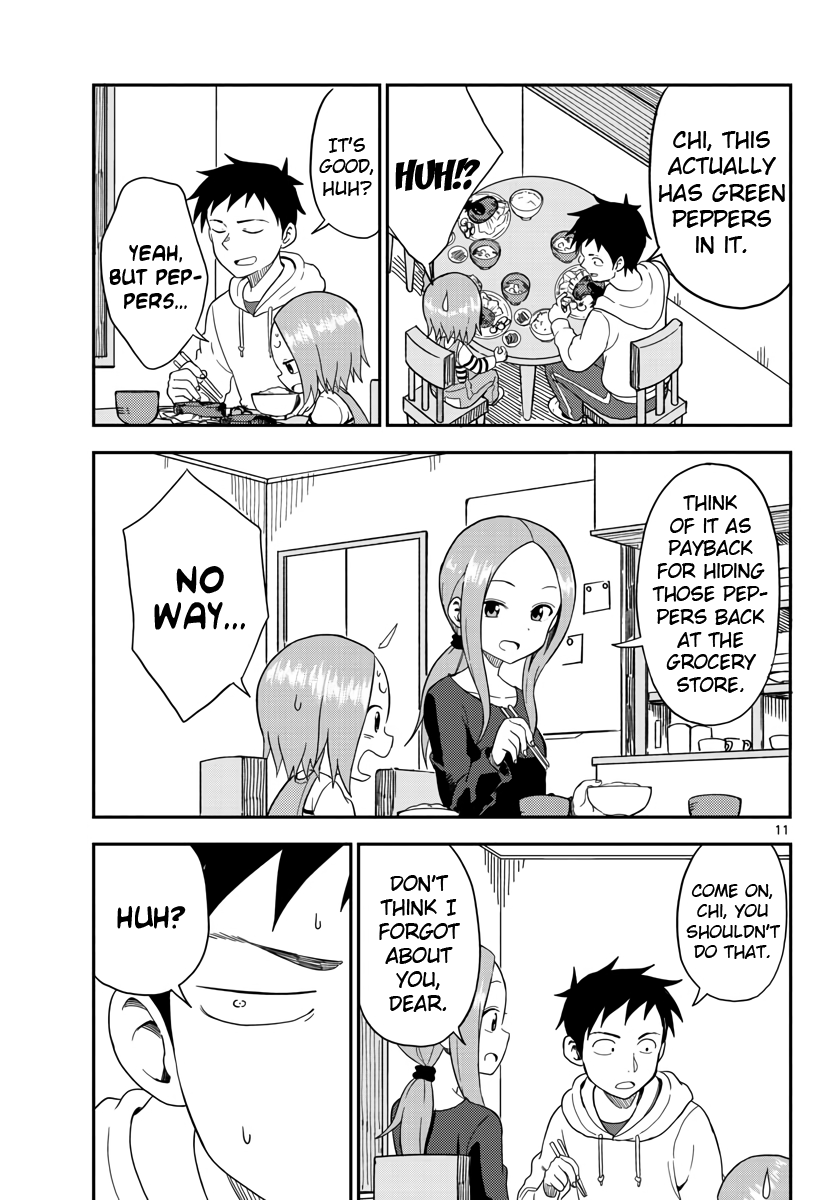 Karakai Jouzu no (Moto) Takagi-san chapter 74.5 - page 11