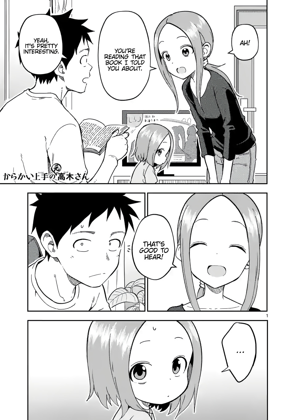 Karakai Jouzu no (Moto) Takagi-san chapter 227 - page 1