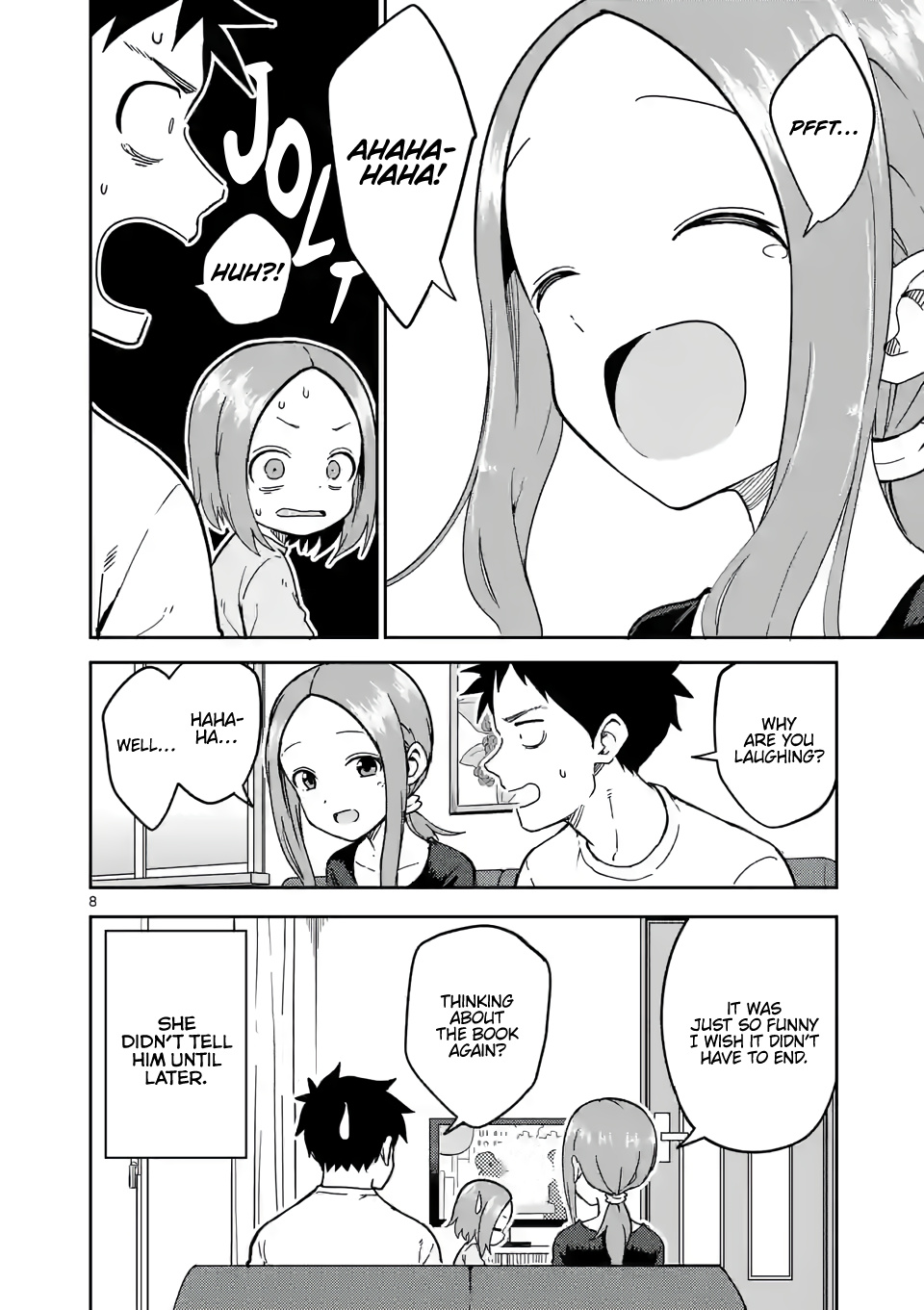 Karakai Jouzu no (Moto) Takagi-san chapter 227 - page 8