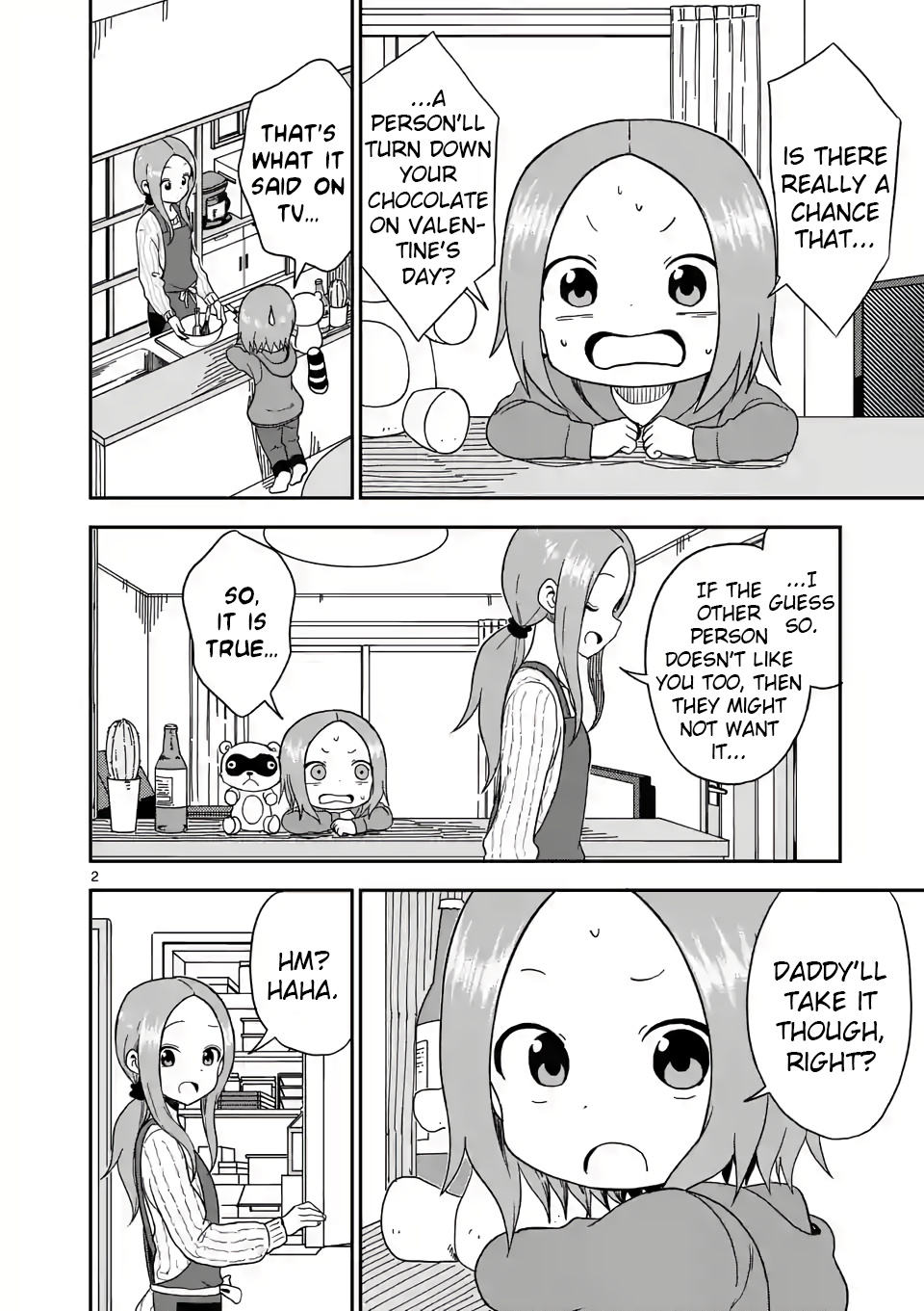 Karakai Jouzu no (Moto) Takagi-san chapter 75 - page 2