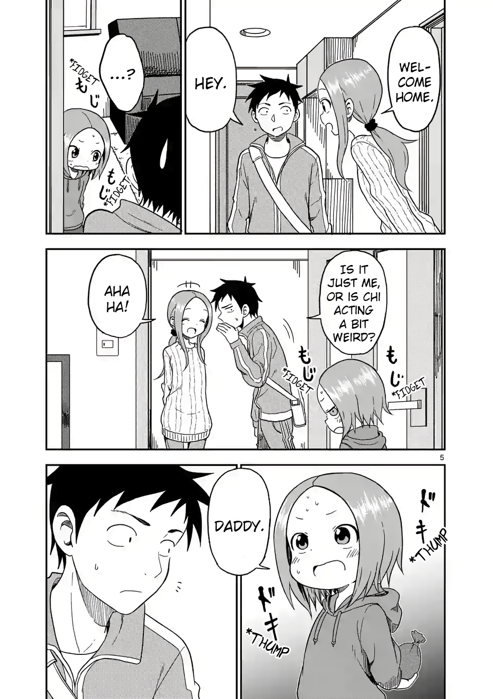 Karakai Jouzu no (Moto) Takagi-san chapter 75 - page 5