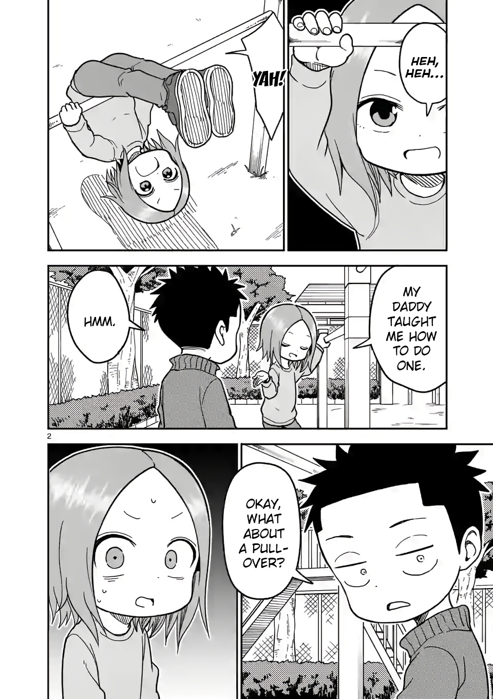 Karakai Jouzu no (Moto) Takagi-san chapter 128 - page 2