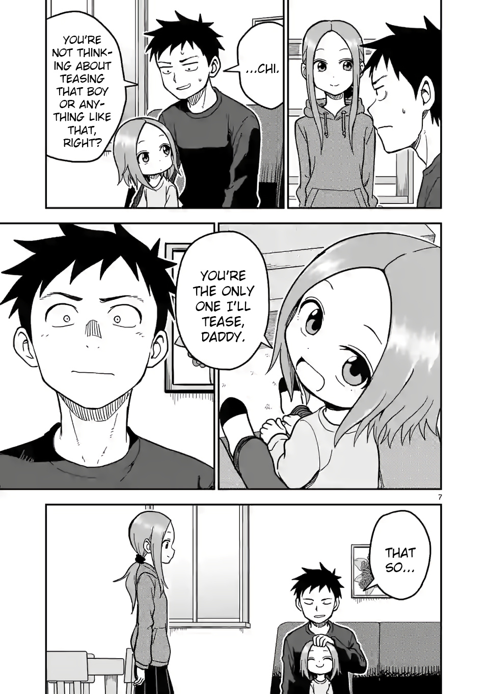Karakai Jouzu no (Moto) Takagi-san chapter 128 - page 7