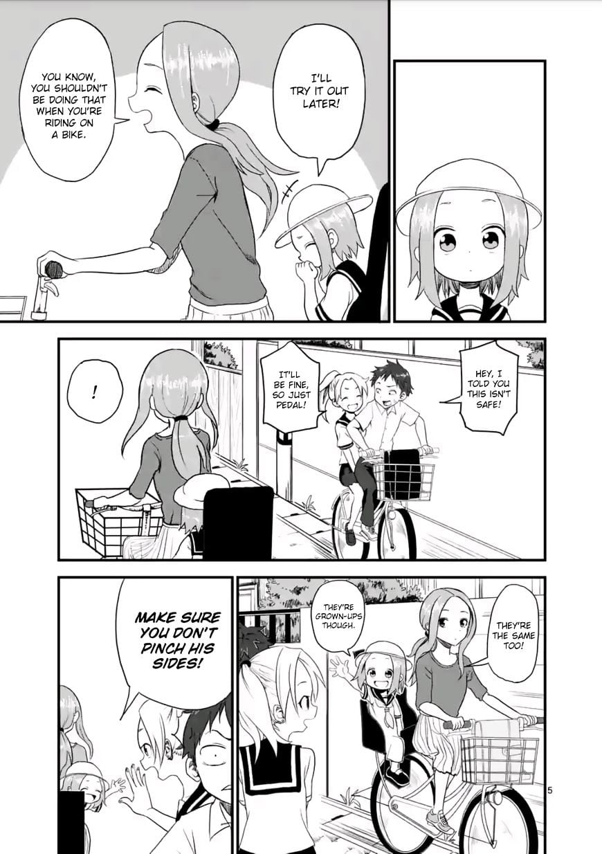 Karakai Jouzu no (Moto) Takagi-san chapter 6 - page 5