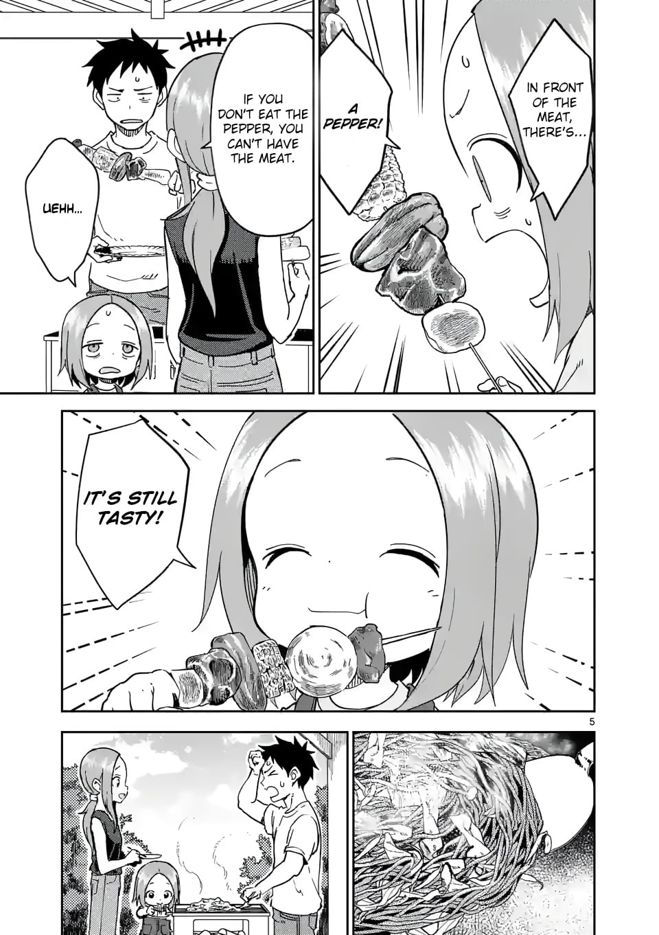 Karakai Jouzu no (Moto) Takagi-san chapter 228 - page 5