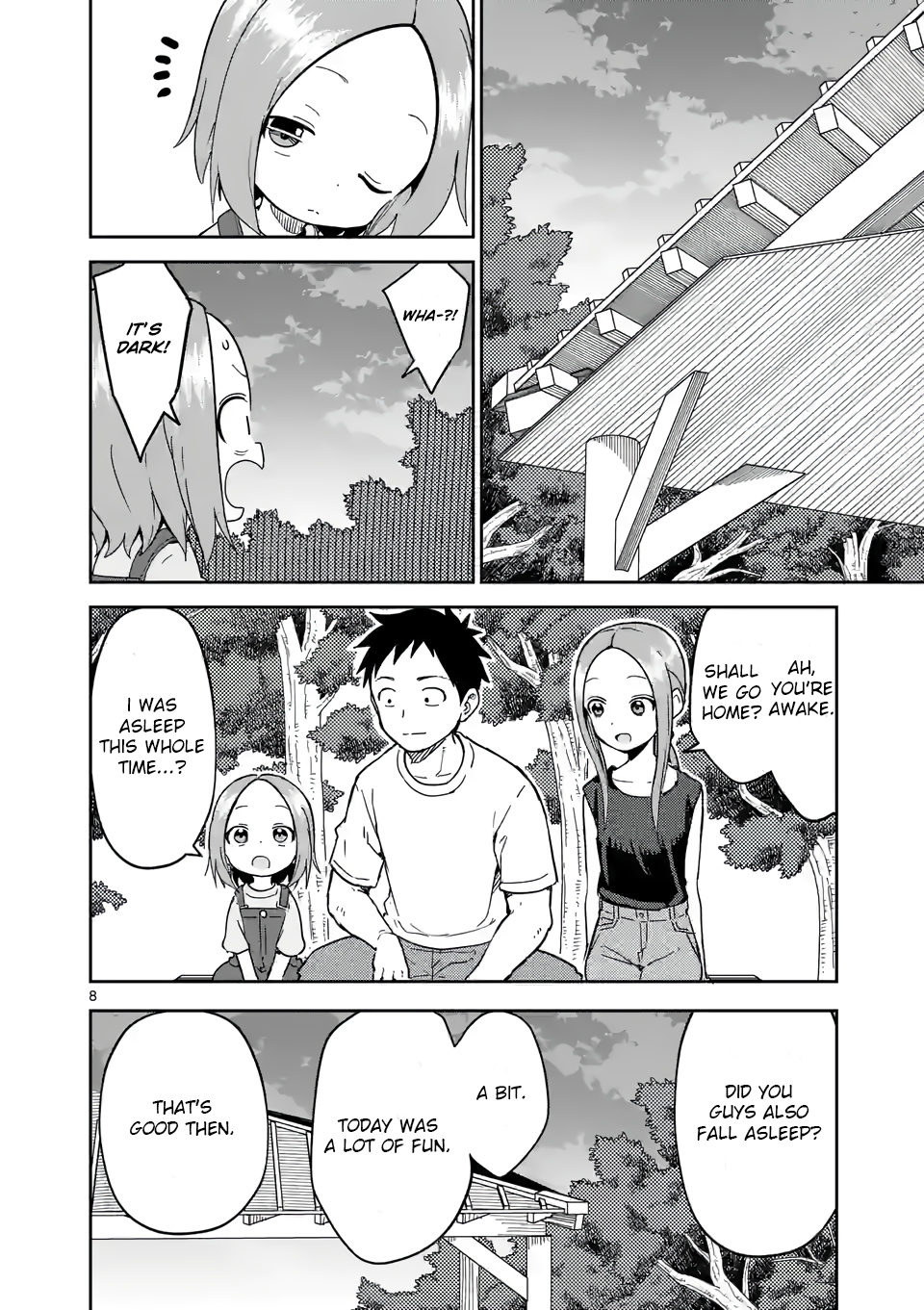 Karakai Jouzu no (Moto) Takagi-san chapter 228 - page 8